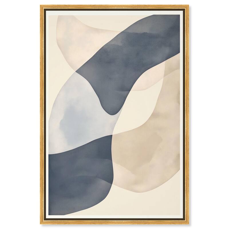 Ovals Canvas by Art Remedy - 30" x 45" - Gold