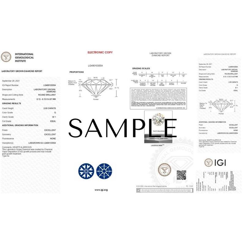 Certified 3.90Ct Fancy Vivid Pink Diamond Engagement Ring Gold Lab Grown