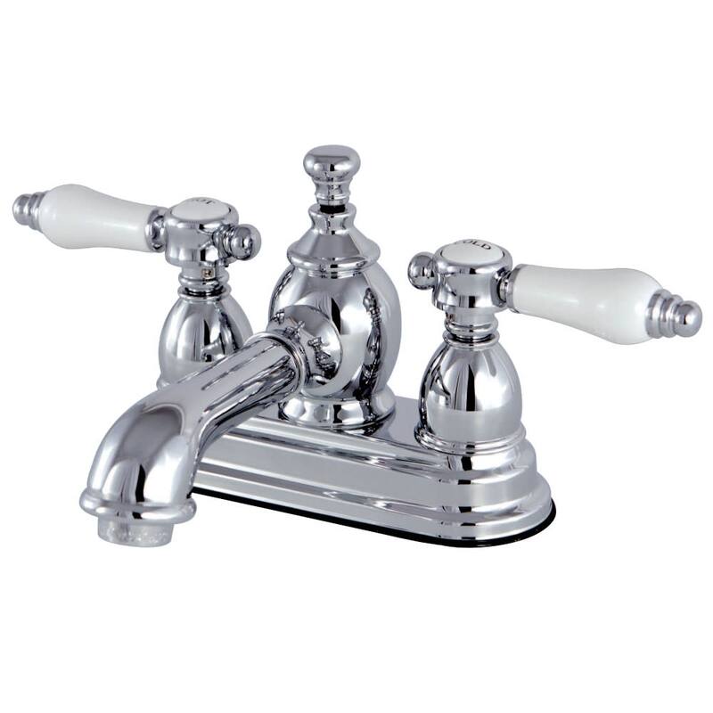 Kingston Brass Bel Air Centerset Bathroom Faucet - Includes Metal - Chrome
