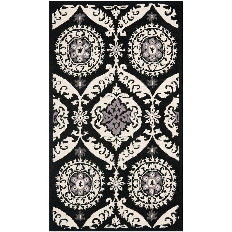 SAFAVIEH Handmade Chelsea Nazeli French Country Wool Rug