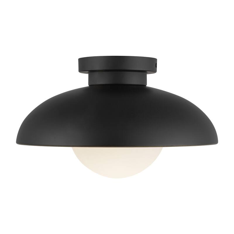 Alora Lighting FM522016OP Rubio 16" Wide Semi-Flush Ceiling Fixture - Matte Black