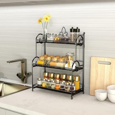 3 Tier Foldable Spice Rack