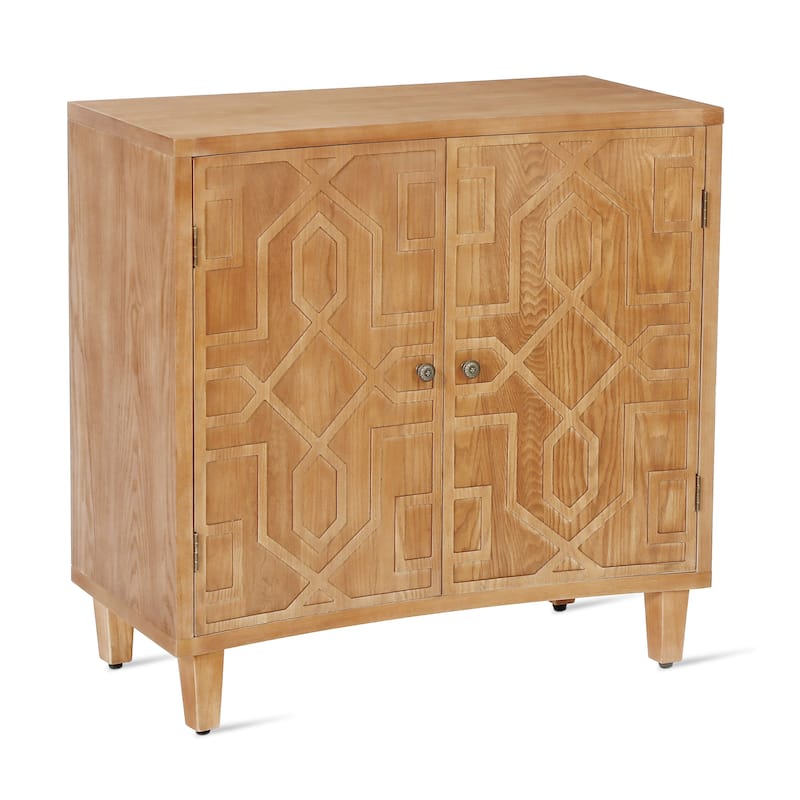 Christopher Knight Home - Rowan 2-Door Storage Accent Cabinet with Adjustable Shelves