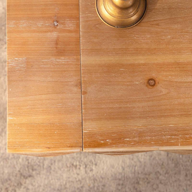 47.24" Rustic Geometric Relief Coffee Table - Solid Wood & MDF Rectangle Coffee Table with 3D Carved Details for Living Room