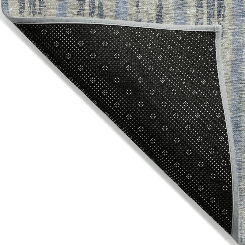 Machine Washable Indoor/ Outdoor Chantille Ombre Stripe Rug
