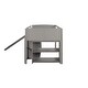 preview thumbnail 56 of 58, Low Twin Loft Bed with Cabinets, Shelves, Slide & Drawers - Compact Design