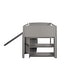 preview thumbnail 56 of 58, Maximized Storage Space Low Loft Bed with Drawers, Shelves and Slide, Twin Size