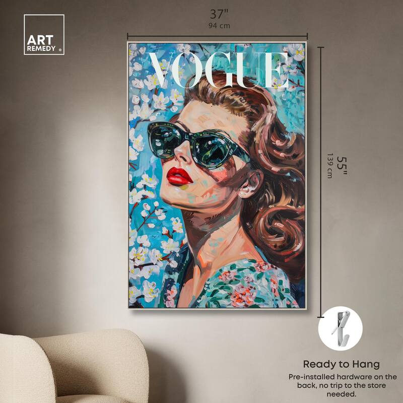 Autumn Blossom Icon Canvas by Art Remedy