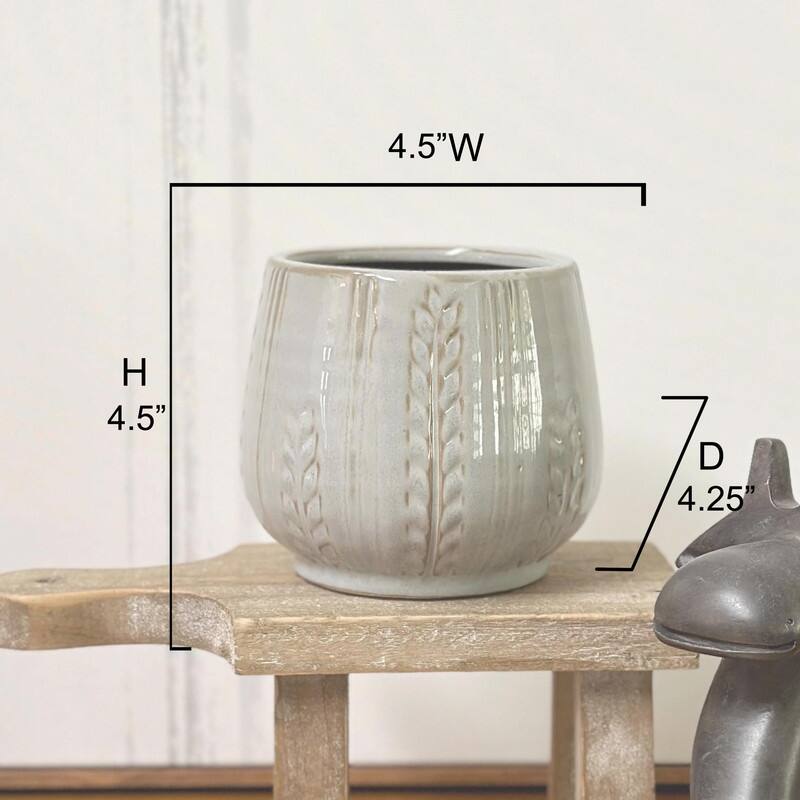 Admired By Nature Planters Pots, Modern Ceramic for Home Décor