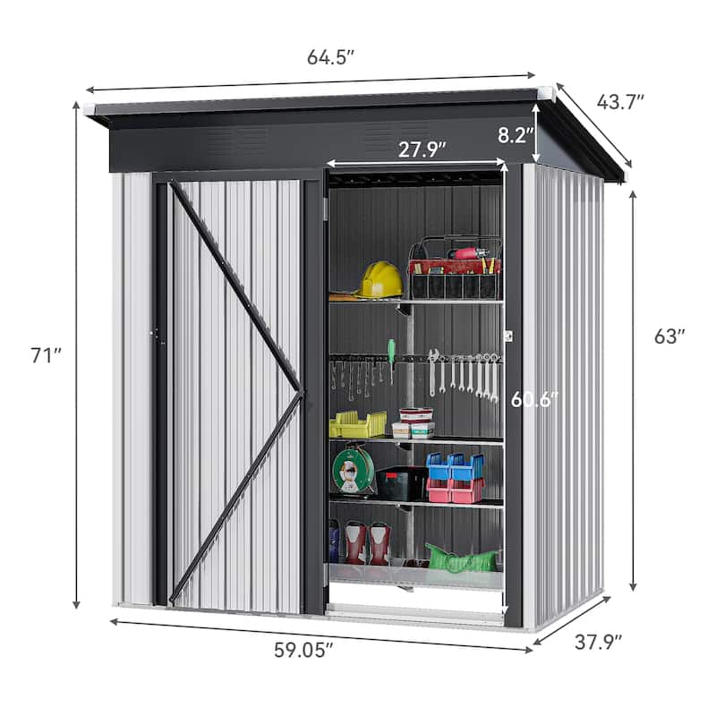 Steel Outdoor Storage Shed