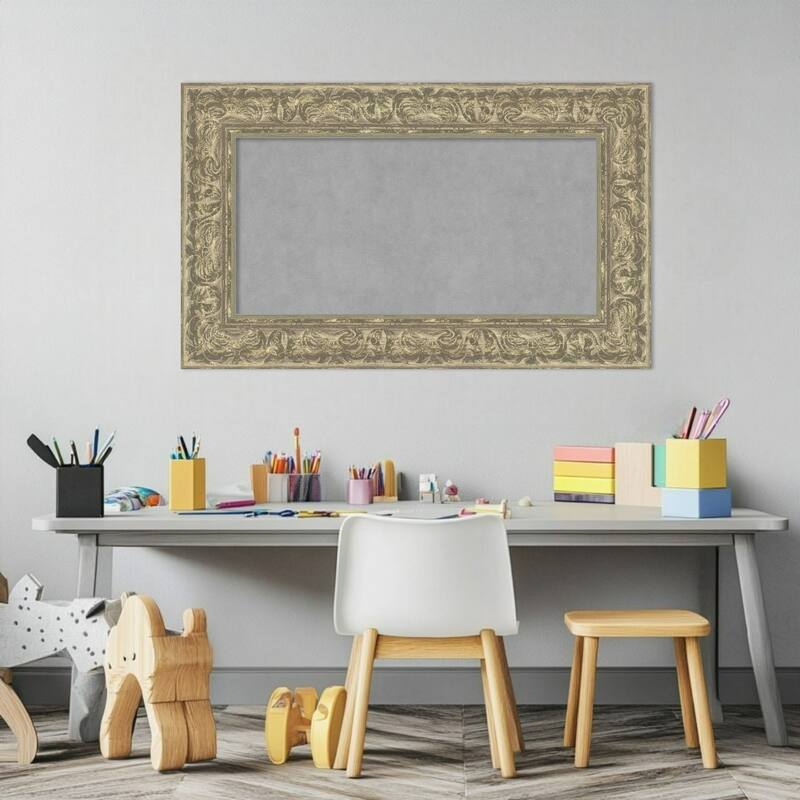 Amanti Art Luxe Antique Silver Framed