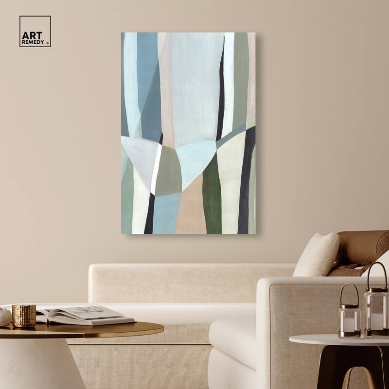Abstract Fragments II Canvas by Art Remedy, Gallery Wrapped
