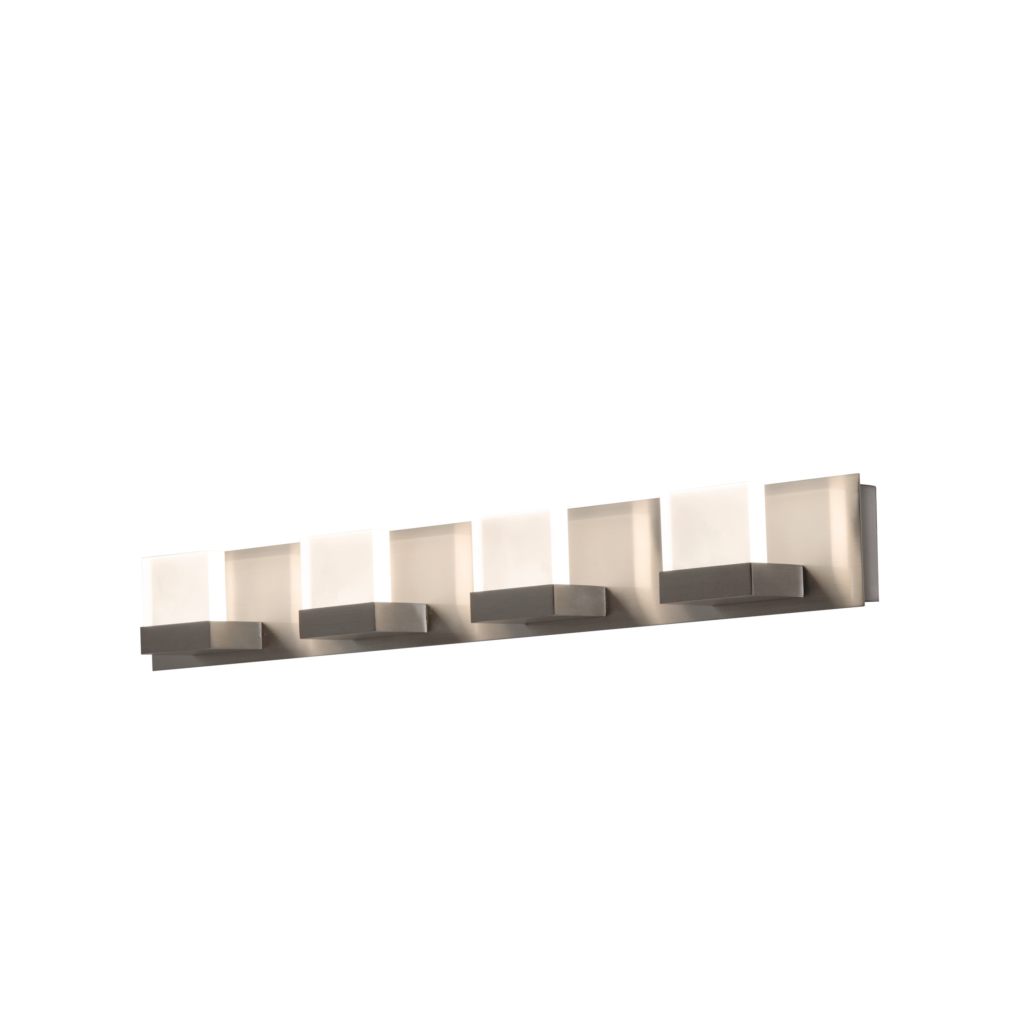 Arlo 4-light ADA Satin Nickel LED Vanity, Frosted Acrylic Shade On Sale  Bed Bath  Beyond 28264202