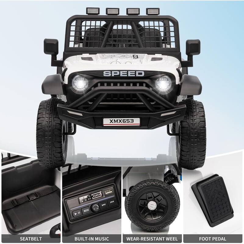 Electric Vehicles 12V Ride on Car for 3+ Kids Best Gift