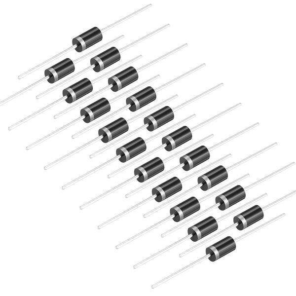Schottky Rectifier Diode 3A 60V Axial Elec Silicon Diodes 20pcs for SR360 3A 60V 20pcs Bed