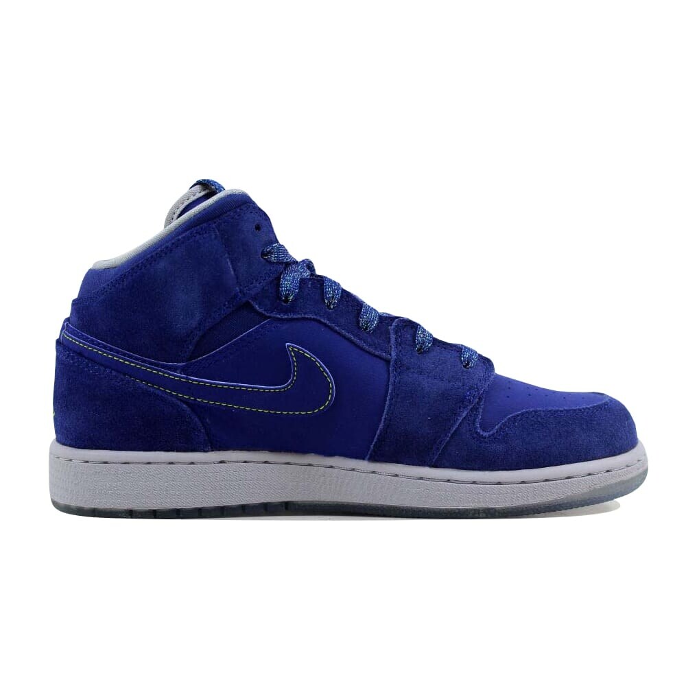 royal blue and black jordan 1 grade school