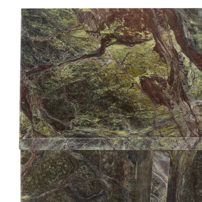 SAFAVIEH Couture Adriano 12-inch Marble Accent Table - 12"W x 12"D x 18"H