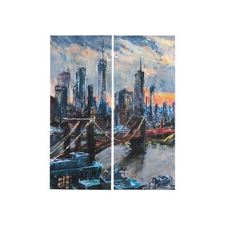 Sunset (Small) (Set of 2) Canvas Art Print - Bed Bath & Beyond - 39292218
