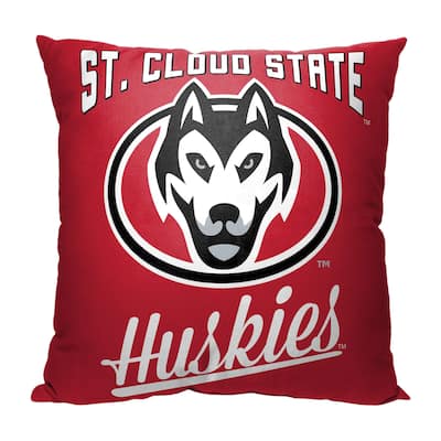 NCAA Northern Sun Intercollegiate Alumni 18 Inch Throw Pillow