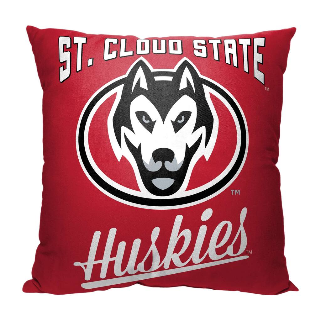 NCAA Northern Sun Intercollegiate Alumni 18 Inch Throw Pillow