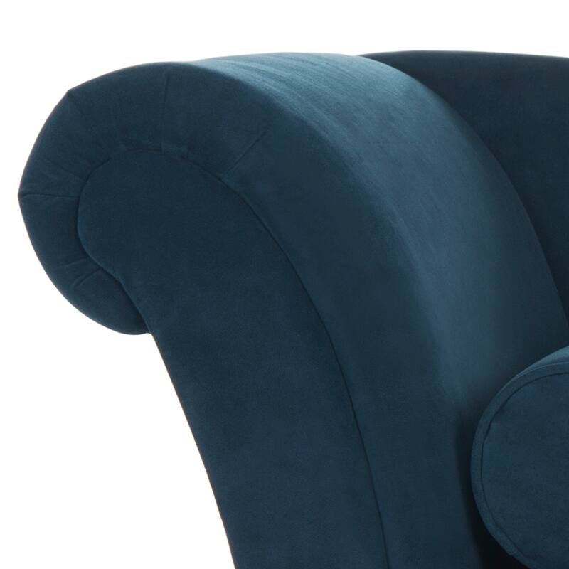 SAFAVIEH Karan Mid-Century Modern Chaise with Pillow - 63Wx28Dx30H