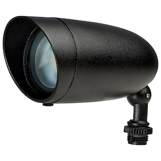 LED Landscape Flood 9 Watt Matte Black Finish 3000K 120 Volt