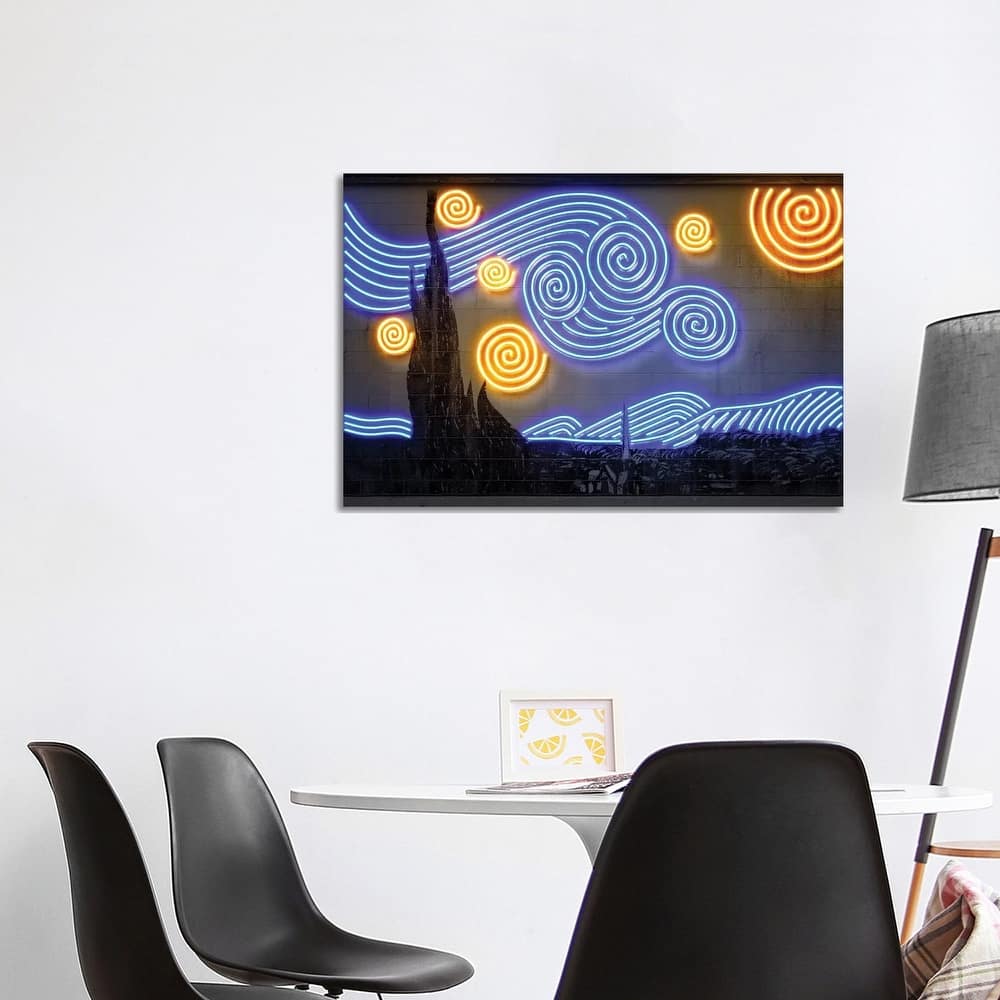iCanvas "Starry Night" by Octavian Mielu Canvas Print