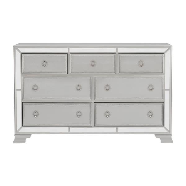 silver finish dresser Lexington "Ariana" Dresser in Silver Finish (0IV00D)