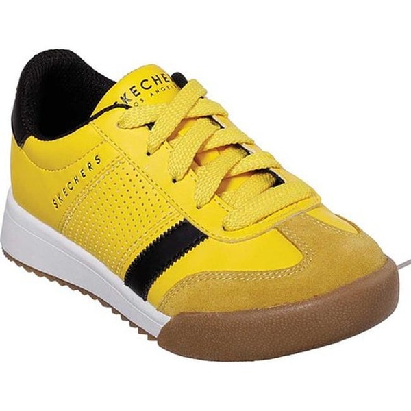 yellow skechers sneakers