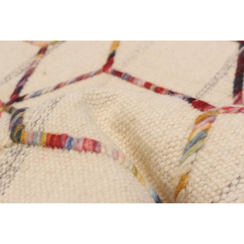 Marrakech Cream Kilim 5'1" x 8'0" - 5'1 x 8'0