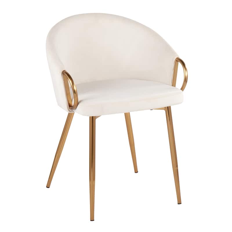 Silver Orchid Battista Upholstered Chair - Set of 2