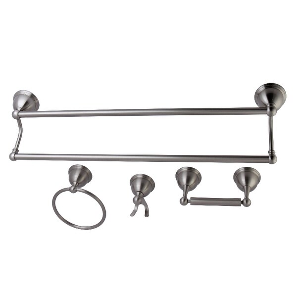 Kingston Brass BAK3963478 Restoration Bathroom Hardware Set