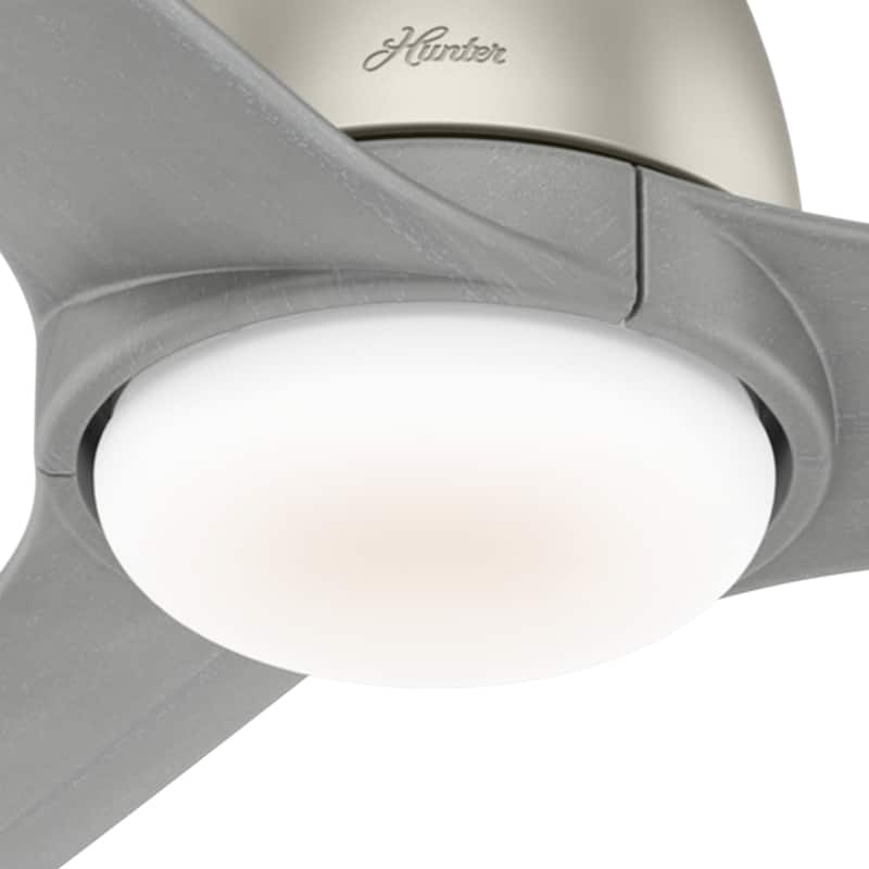 Hunter 54" Norden Ceiling Fan with LED Light Kit and Handheld Remote - Transitional, Modern, Contemporary