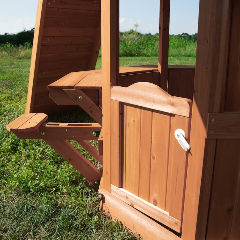 Backyard Discovery Woodland All Cedar Swingset