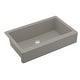 preview thumbnail 28 of 60, Karran Retrofit Apron Quartz Single Bowl Kitchen Sink