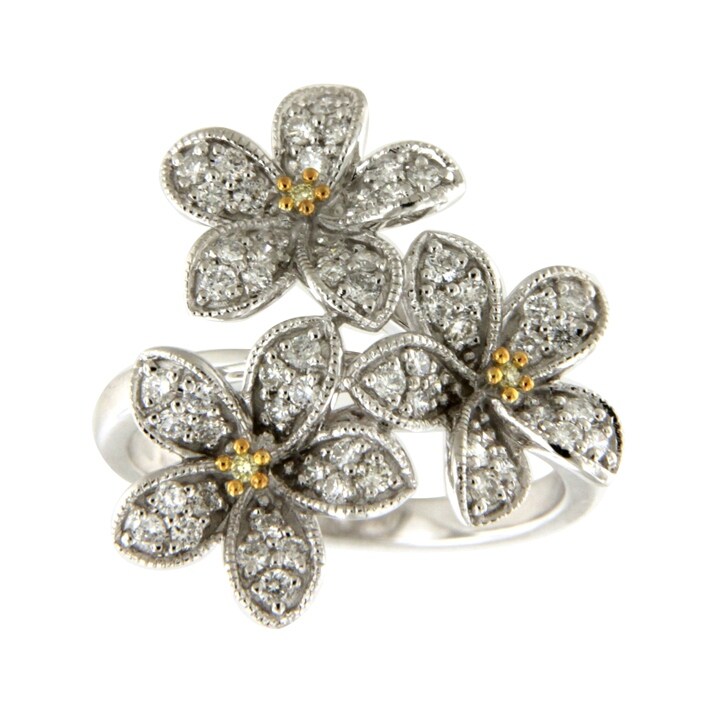 Prism Jewel 1.20MM 0.07CT G-H//I1 Natural Diamond Light Weight Fancy Ring