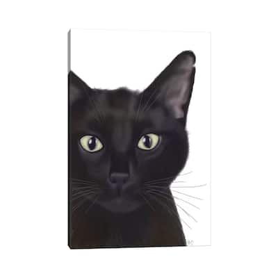 iCanvas "Portrait Of Gus II" by Fab Funky Canvas Print