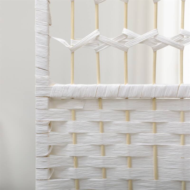 6 Panel Room Divider,Folding Privacy Screen,5.6' Room Separator
