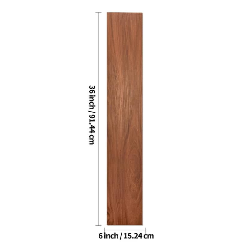Art3d Peel and Stick Vinyl Floor Tiles,Wood Look Floor Plank,36-Pack,54 Sq.Ft