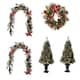 Option 5PK-4ftTrees&Garlands&Wreath