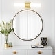 preview thumbnail 1 of 6, Cusp Barn Bathroom Light Fixtures, Gold Wall Sconce Light, Modern Wall Lights with Milky Glass Shade for Vanity, Bedroom Gold