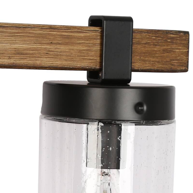 Fora Modern Farmhouse Glass Bathroom Vanity Light Dimmable Wall Sconce