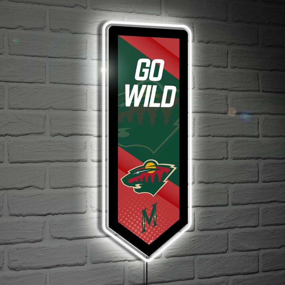 Minnesota Wild LED Lighted Sign