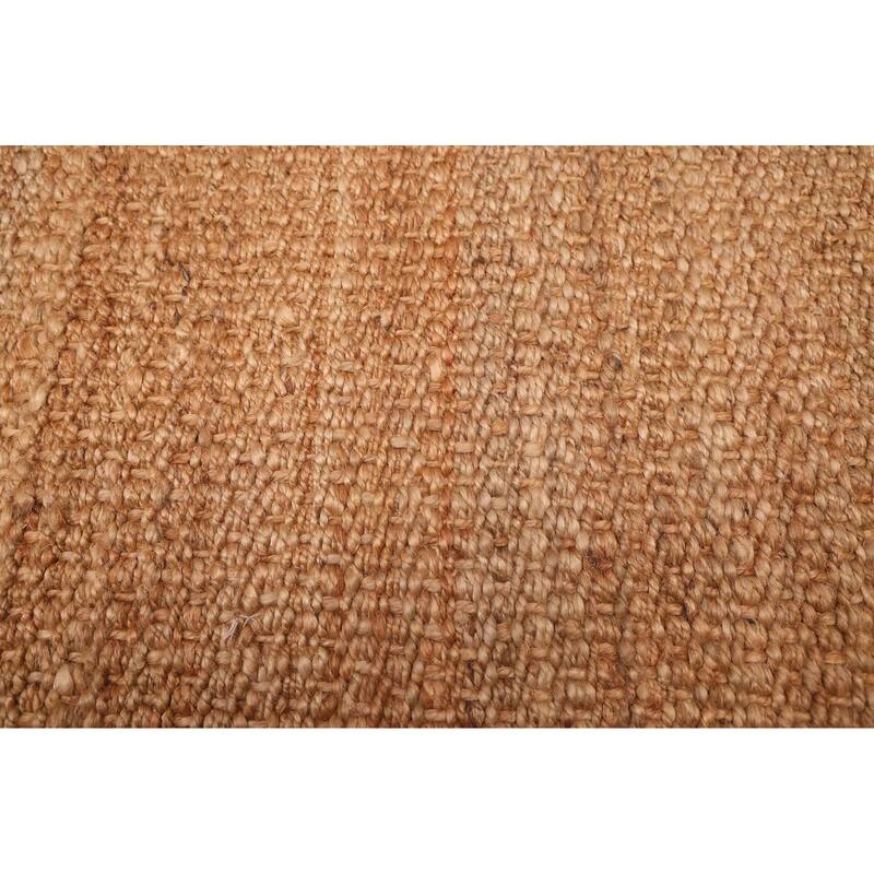 ECARPETGALLERY Braided Weave Palas Denizli Tan Jute Rug - 5'6 x 7'6