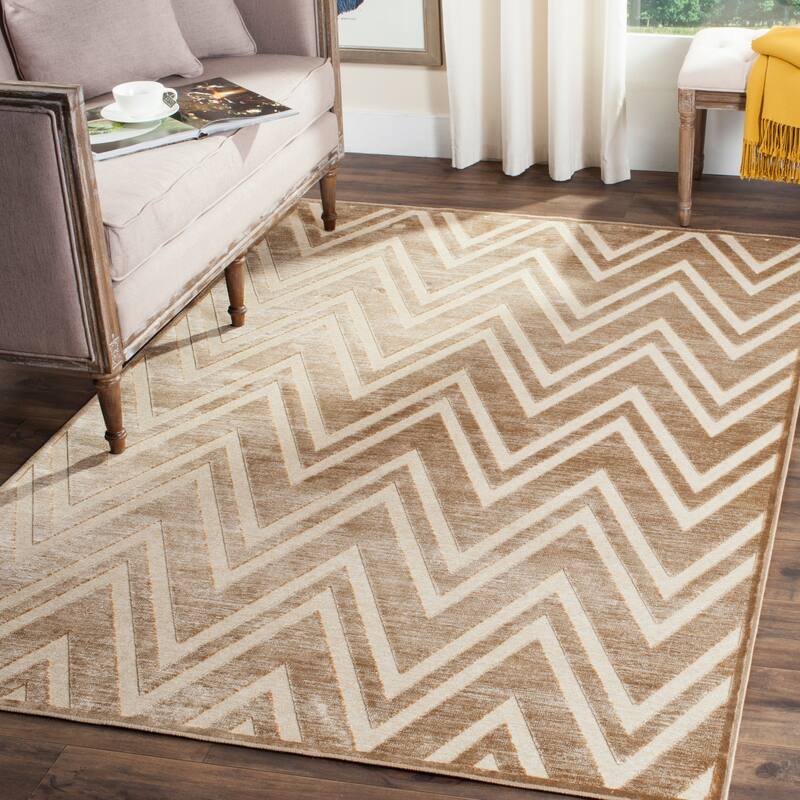 SAFAVIEH Paradise Trees Modern Viscose Rug