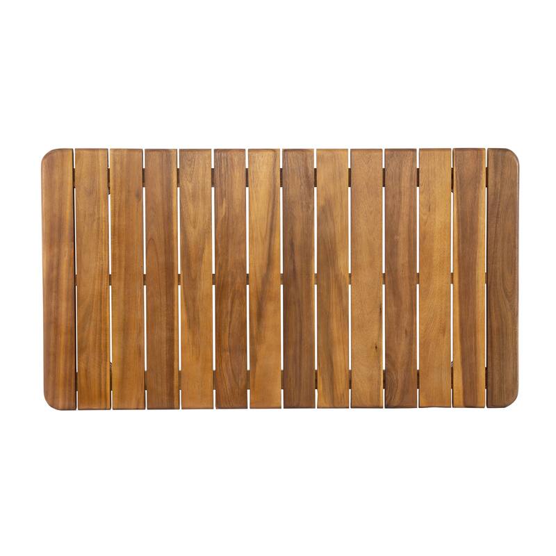 Christopher Knight Home - Canape Modern Outdoor Acacia Wood Coffee Table with Slatted Top