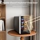 preview thumbnail 7 of 8, 6-Bottle Wine Cooler Refrigerator(46-66°F),Mini Freestanding Beverage Cooler for Summer,Wine Cooler with Temperature Control