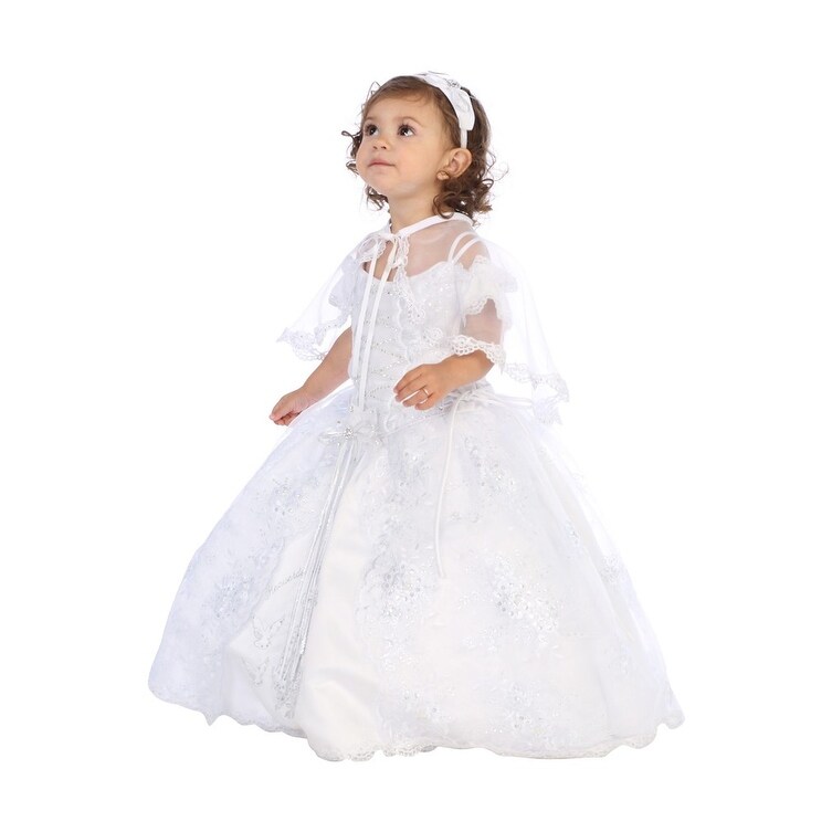 baptism dresses with our lady of guadalupe