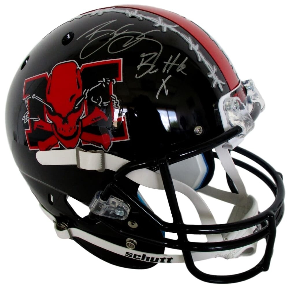 Shop Bill Goldberg Signed The Longest Yard Mean Machine Fs Replica Helmet Battle Bas Overstock 17308747