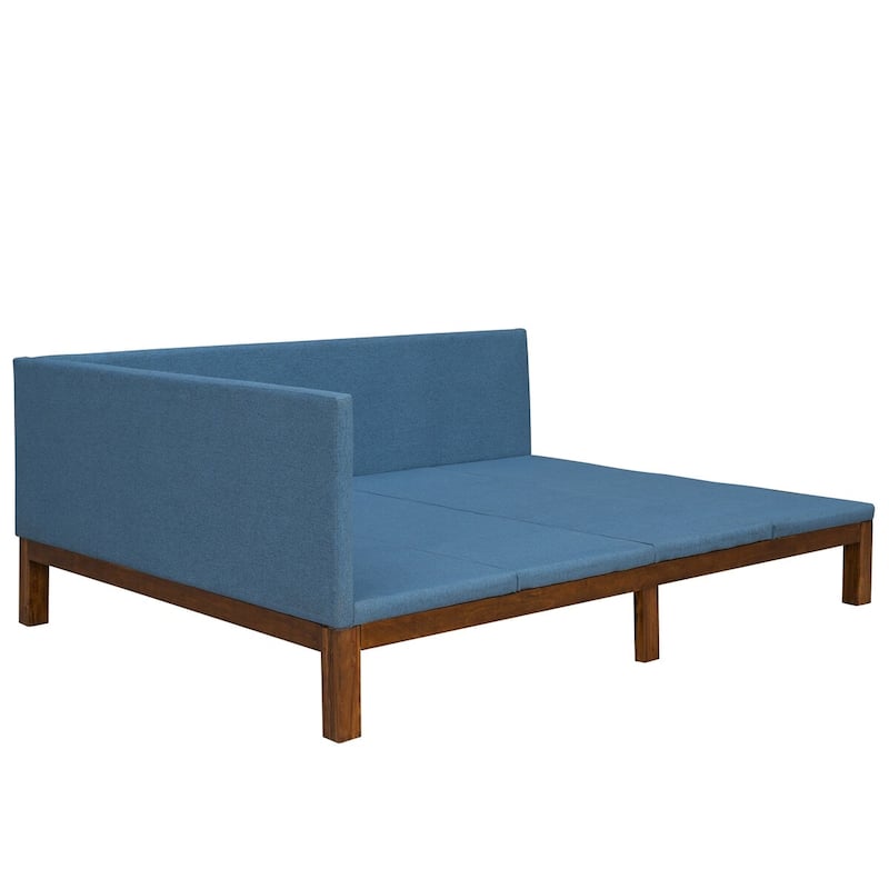 Merax Upholstered Daybed/Sofa Bed Frame Twin/Full Size Linen